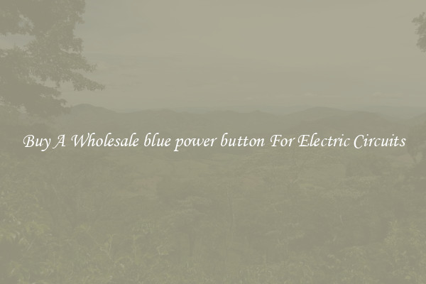 Buy A Wholesale blue power button For Electric Circuits