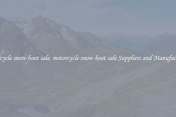 motorcycle snow boot sale, motorcycle snow boot sale Suppliers and Manufacturers