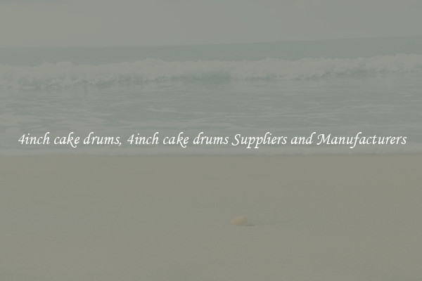4inch cake drums, 4inch cake drums Suppliers and Manufacturers