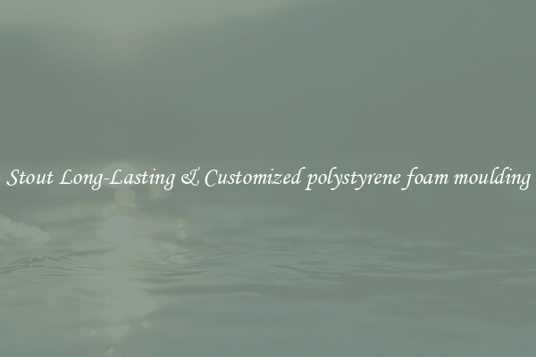 Stout Long-Lasting & Customized polystyrene foam moulding